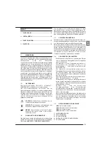 Preview for 15 page of Femi 240 Instructions For Use And Maintenance Manual