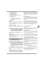Предварительный просмотр 31 страницы Femi 240 Instructions For Use And Maintenance Manual