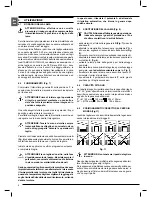 Предварительный просмотр 6 страницы Femi 785XL Instructions For Use And Maintenance Manual