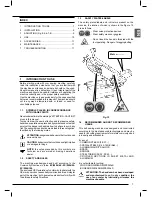 Предварительный просмотр 9 страницы Femi 785XL Instructions For Use And Maintenance Manual