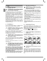 Предварительный просмотр 12 страницы Femi 785XL Instructions For Use And Maintenance Manual