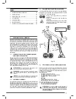 Предварительный просмотр 21 страницы Femi 785XL Instructions For Use And Maintenance Manual