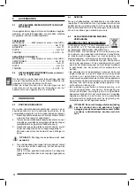 Preview for 56 page of Femi 787XL Instructions For Use And Maintenance Manual