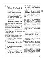 Предварительный просмотр 24 страницы Femi 842 Instructions For Use And Maintenance Manual