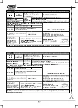 Предварительный просмотр 182 страницы Femi JOB LINE DIGITO ML 350 Manual