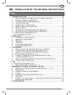 Preview for 25 page of Femi N215XL Use And Maintenance Manual