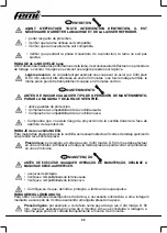 Preview for 92 page of Femi N250DA XL Manual