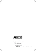 Preview for 144 page of Femi N250DA XL Manual