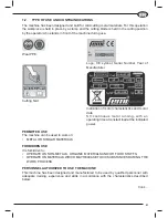 Предварительный просмотр 25 страницы Femi N251DA XL Use And Maintenance Manual