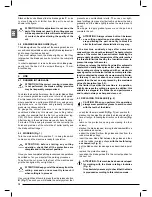 Preview for 12 page of Femi NG 120 Instructions For Use And Maintenance Manual