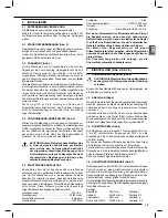 Preview for 17 page of Femi NG 120 Instructions For Use And Maintenance Manual