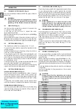 Предварительный просмотр 6 страницы Femi NG200 Instructions For Use And Maintenance Manual