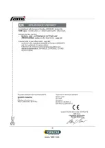 Предварительный просмотр 38 страницы Femi SN105 XL User Manual