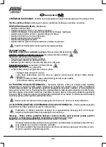 Предварительный просмотр 54 страницы Femi TR 1030DB User Manual