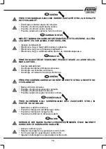 Предварительный просмотр 79 страницы Femi TR 1030DB User Manual