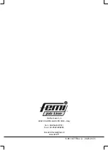 Preview for 156 page of Femi VB 28-191 Manual