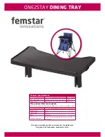 Предварительный просмотр 3 страницы femstar ONE2STAY User Manual