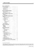 Preview for 3 page of Fence Mower FM30 Operator And  Maintenance Manual