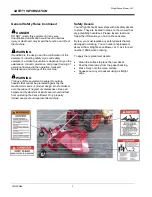 Preview for 6 page of Fence Mower FM30 Operator And  Maintenance Manual