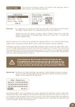 Preview for 21 page of Fencee Energy DUO RF EDX100 Instructions For Use Manual