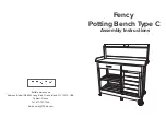 Fency Potting Bench Type C Assembly Instructions Manual preview