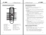 Preview for 6 page of Fenda F2300X Operation Manual