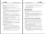 Preview for 7 page of Fenda F2300X Operation Manual