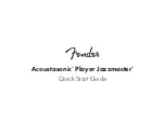 Fender 0972233103 Quick Start Manual preview
