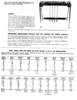 Preview for 6 page of Fender 400 PEDAL STEEL GUITAR Manual