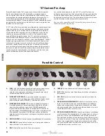 Preview for 4 page of Fender '57 Custom Pro-Amp Owner'S Manual