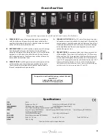 Предварительный просмотр 3 страницы Fender '57 Custom Twin-Amp Owner'S Manual