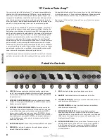 Предварительный просмотр 8 страницы Fender '57 Custom Twin-Amp Owner'S Manual