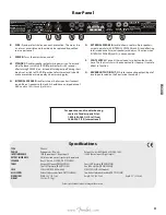 Preview for 3 page of Fender '64 Custom Deluxe Reverb-Amp PR 4826 Owner'S Manual