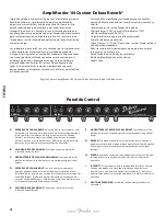 Preview for 4 page of Fender '64 Custom Deluxe Reverb-Amp PR 4826 Owner'S Manual