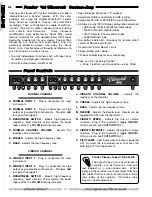 Предварительный просмотр 6 страницы Fender '64 Vibroverb Custom-Amp Operating Instructions Manual