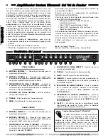 Предварительный просмотр 8 страницы Fender '64 Vibroverb Custom-Amp Operating Instructions Manual