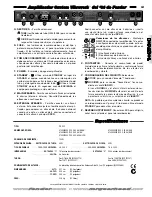 Предварительный просмотр 9 страницы Fender '64 Vibroverb Custom-Amp Operating Instructions Manual