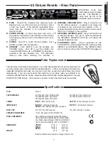 Предварительный просмотр 7 страницы Fender 65 Deluxe Reverb Operating Instructions Manual