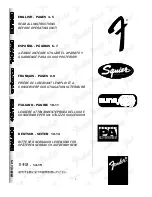 Preview for 2 page of Fender '65 Twin Reverb PR 186 Manual