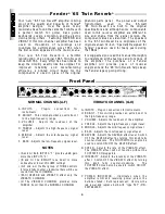 Preview for 4 page of Fender '65 Twin Reverb PR 186 Manual