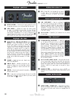 Preview for 18 page of Fender 6946000000 Owner'S Manual