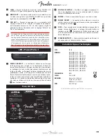 Предварительный просмотр 19 страницы Fender 6946000000 Owner'S Manual