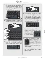 Предварительный просмотр 33 страницы Fender 6946000000 Owner'S Manual