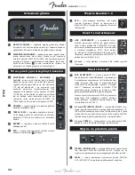 Предварительный просмотр 34 страницы Fender 6946000000 Owner'S Manual