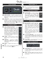 Preview for 46 page of Fender 6946000000 Owner'S Manual