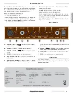 Предварительный просмотр 7 страницы Fender ACOUSTASONIC 15 Owner'S Manual