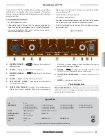 Предварительный просмотр 9 страницы Fender ACOUSTASONIC 15 Owner'S Manual