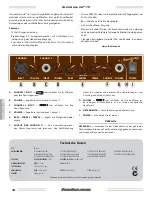 Предварительный просмотр 10 страницы Fender ACOUSTASONIC 15 Owner'S Manual