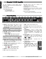 Предварительный просмотр 6 страницы Fender Acoustasonic 30 DSP Owner'S Manual