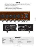 Preview for 3 page of Fender Acoustasonic 40 Owner'S Manual